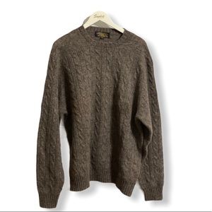 Brooks Brothers Wool Sweater men’s Brown size XL